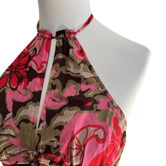 Free People Kyle Printed Halter Top S - Picture 4 of 8